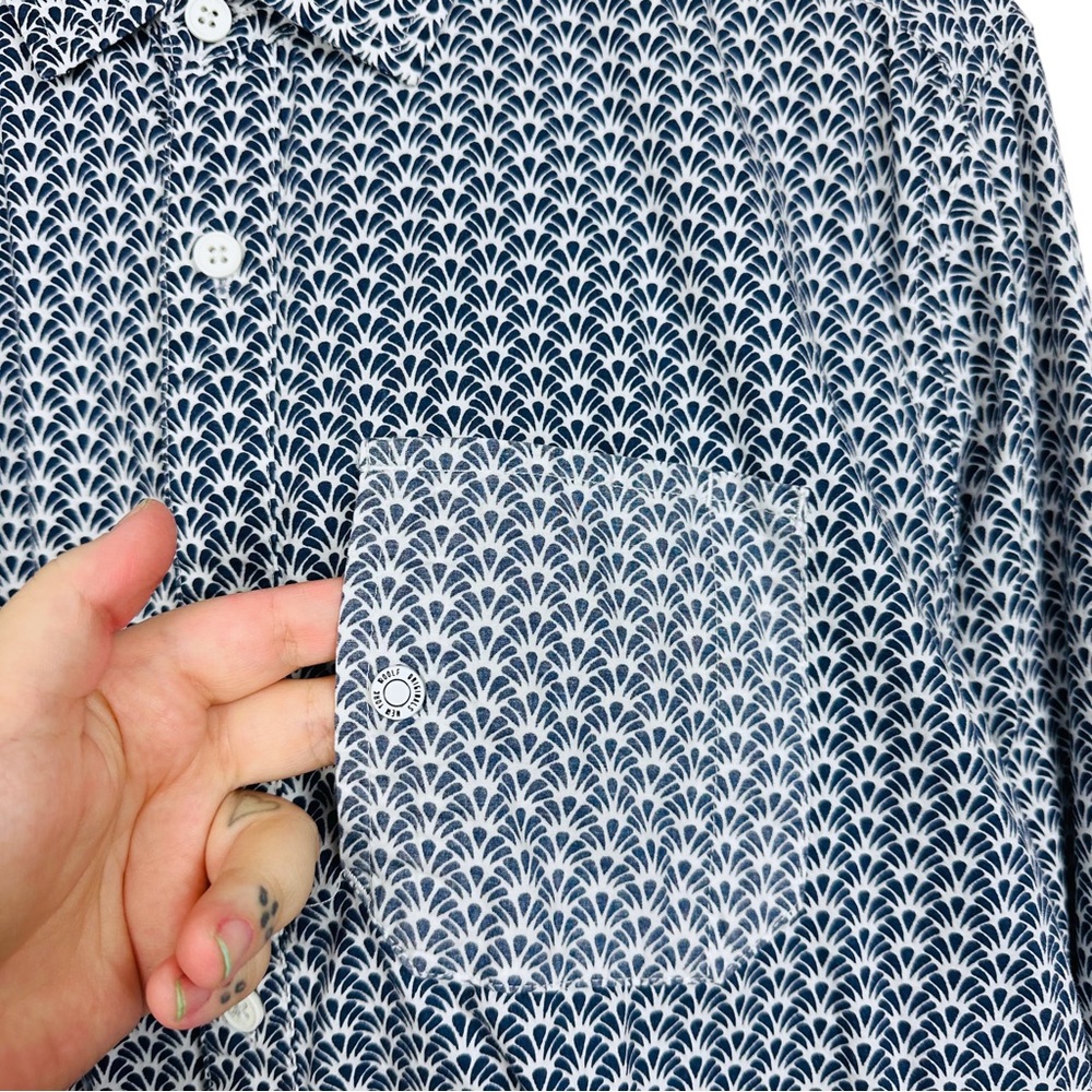 Won Woolf Original All Over Print Long Sleeve But… - image 5